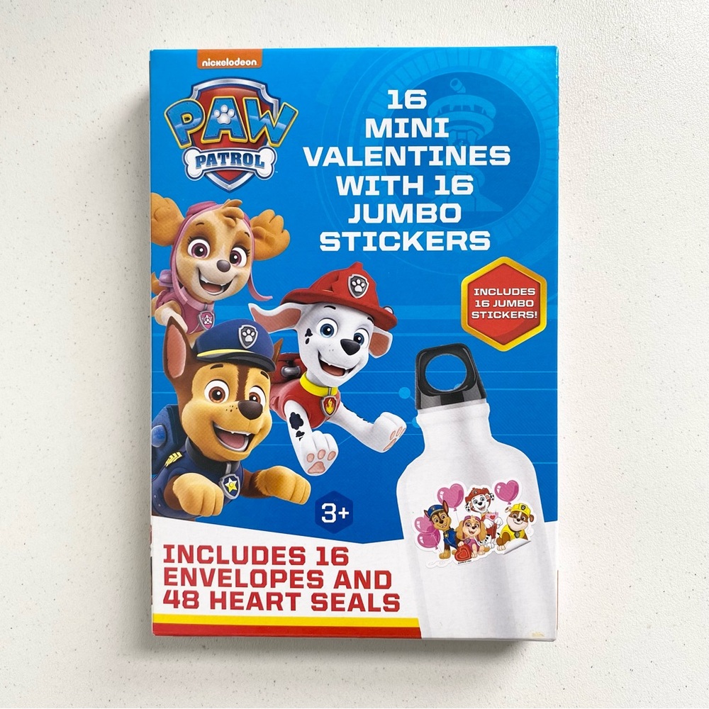 [ 3/$10 ] Paw Patrol Valentines Day Cards